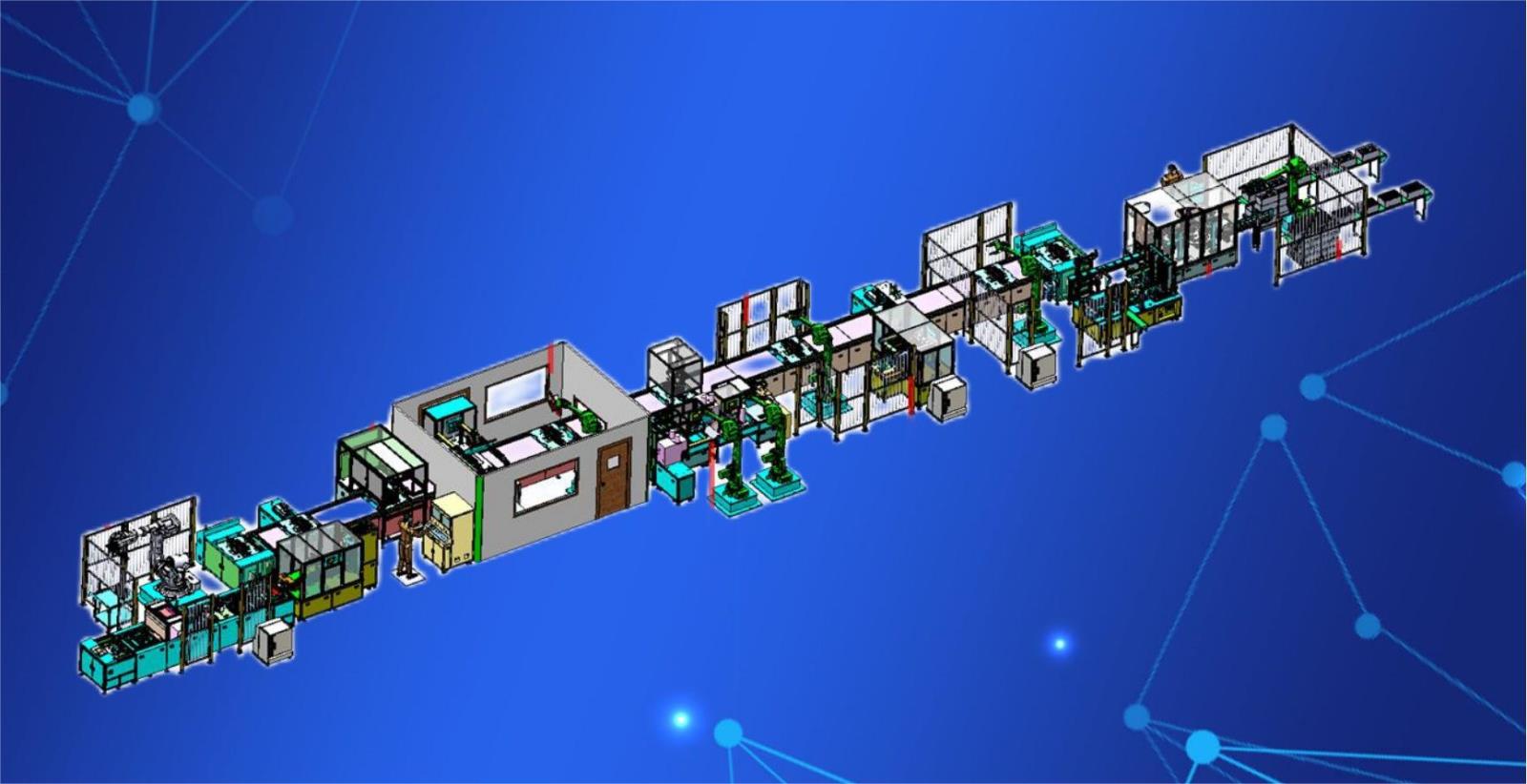 全自動方形儲能PACK線